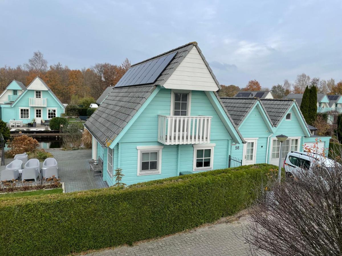 Vrijstaande Luxe Finse Blokhut 2-6 Of 2-8 Pers Villa Kropswolde Eksteriør billede