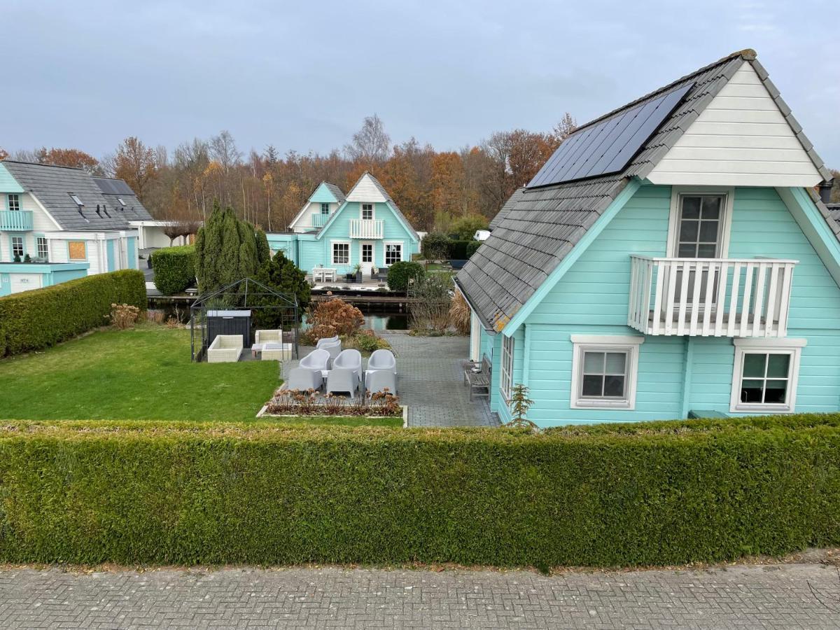 Vrijstaande Luxe Finse Blokhut 2-6 Of 2-8 Pers Villa Kropswolde Eksteriør billede