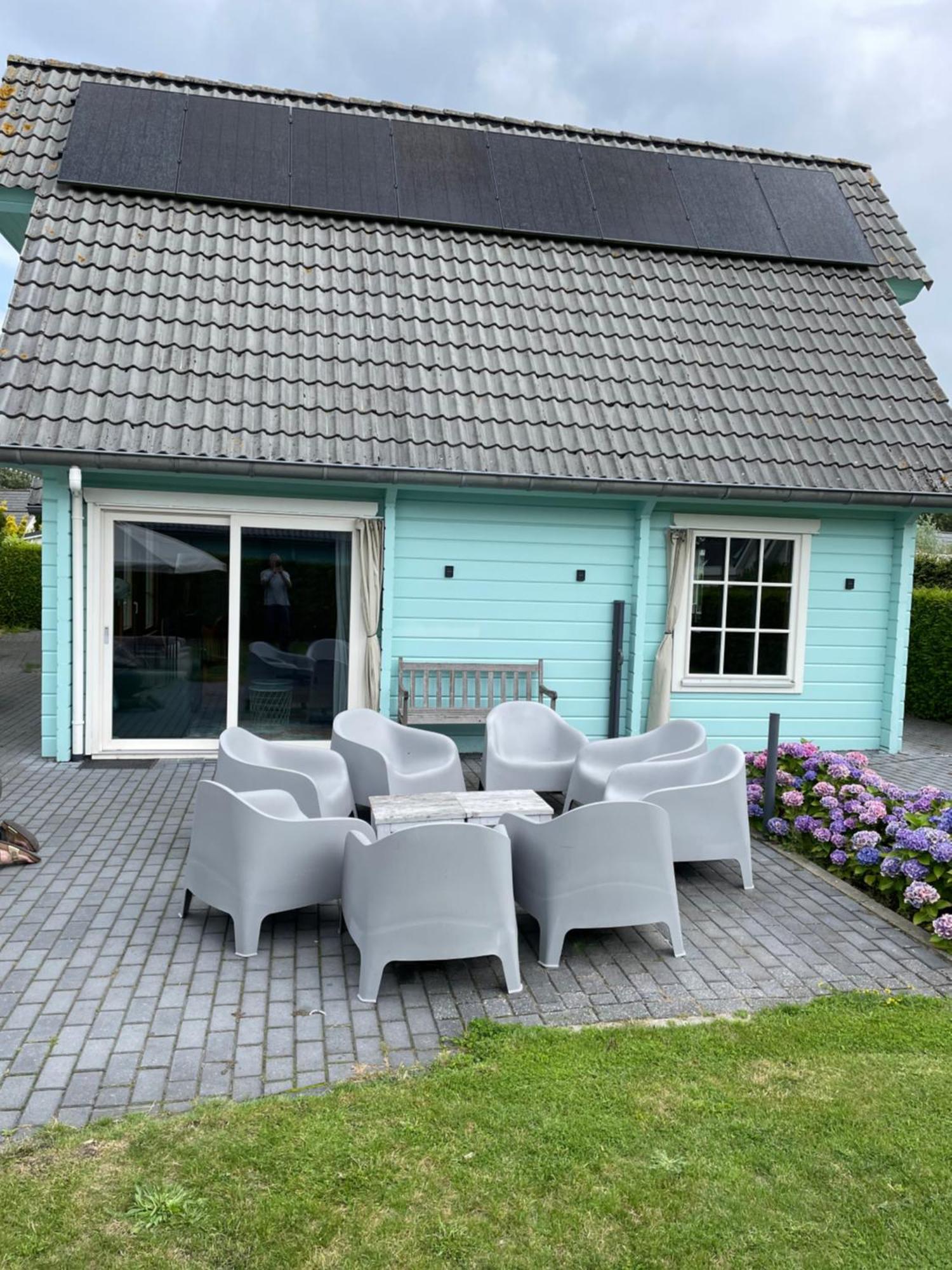 Vrijstaande Luxe Finse Blokhut 2-6 Of 2-8 Pers Villa Kropswolde Eksteriør billede