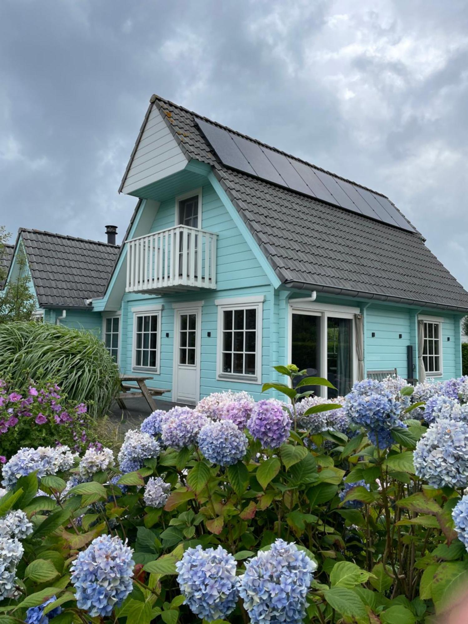 Vrijstaande Luxe Finse Blokhut 2-6 Of 2-8 Pers Villa Kropswolde Eksteriør billede