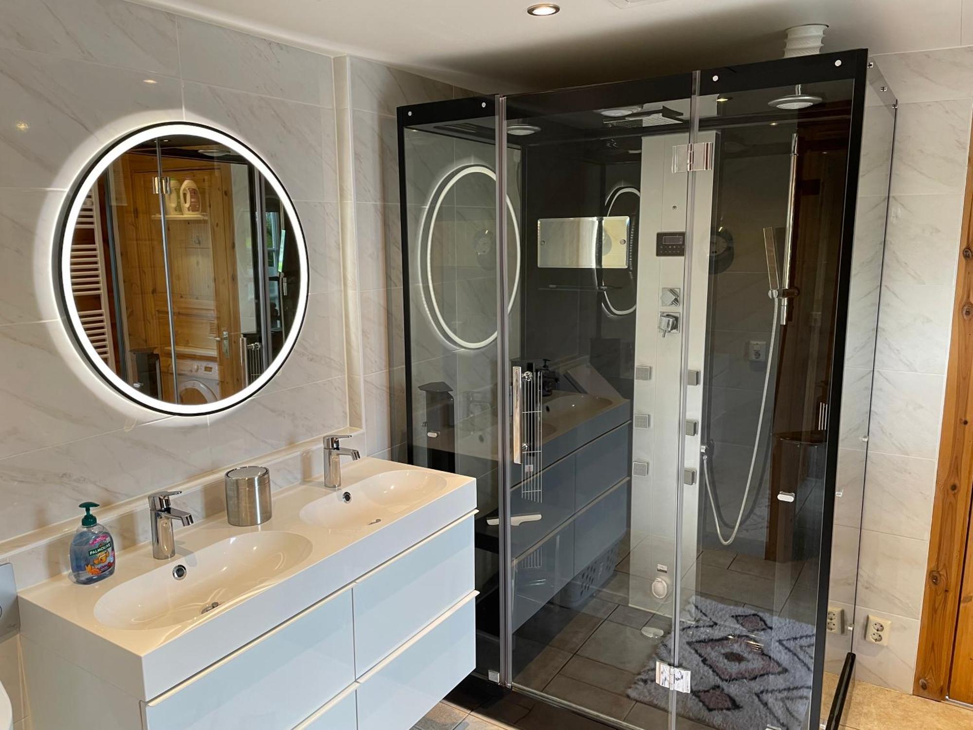 Vrijstaande Luxe Finse Blokhut 2-6 Of 2-8 Pers Villa Kropswolde Eksteriør billede