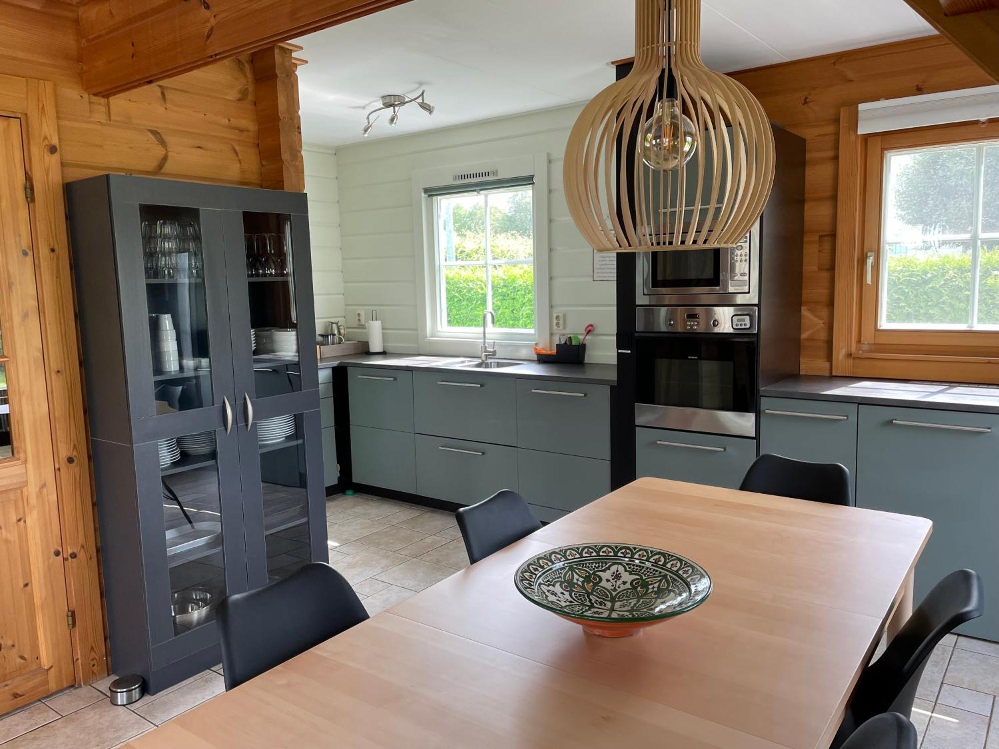Vrijstaande Luxe Finse Blokhut 2-6 Of 2-8 Pers Villa Kropswolde Eksteriør billede
